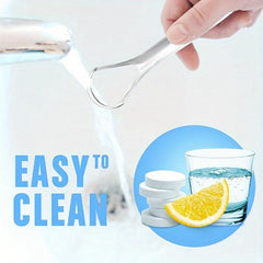 2pcs Tongue Scraper Oral Care Stainless Steel Tongue Cleaners