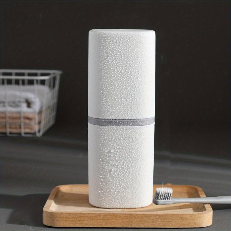 Portable Tooth Cup Travel Toothbrush Storage Box Mouthwash Toothware Box