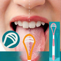 3pcs Tongue Scraper Reduce Bad Breath Silicone Tongue Cleaners