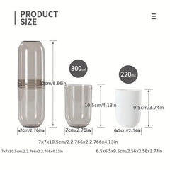 Portable Travel Toothbrush Storage Cup Toothpaste Holder