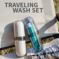 Portable Travel Toothbrush Storage Cup Toothpaste Holder