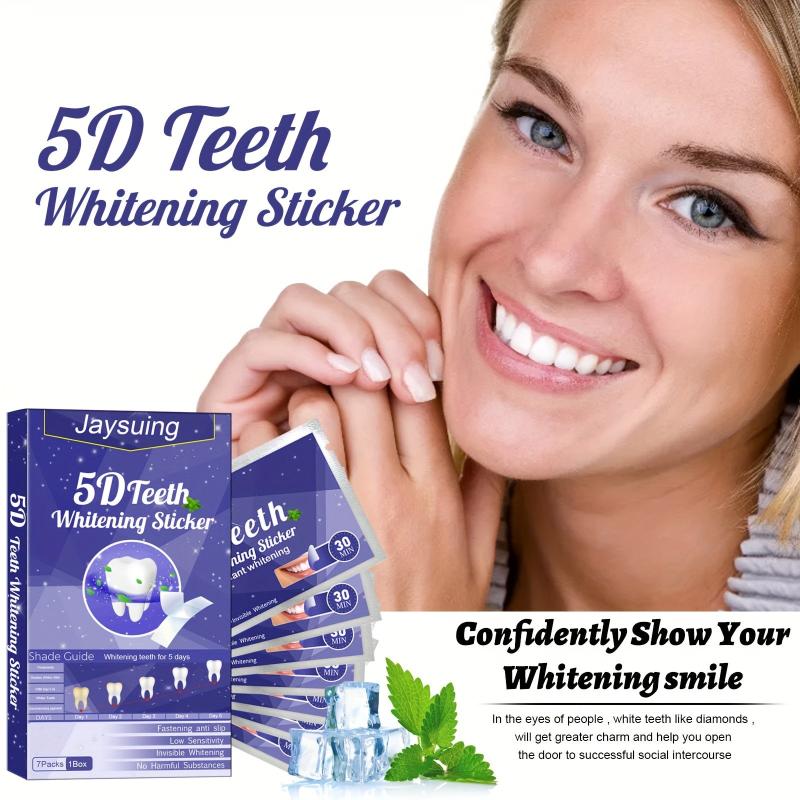 Teeth Whitening Strips Non Sensitive Tooth Bleaching Brightening Strips