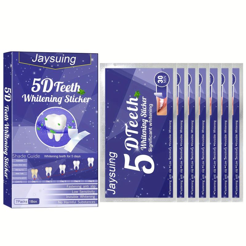 Teeth Whitening Strips Non Sensitive Tooth Bleaching Brightening Strips