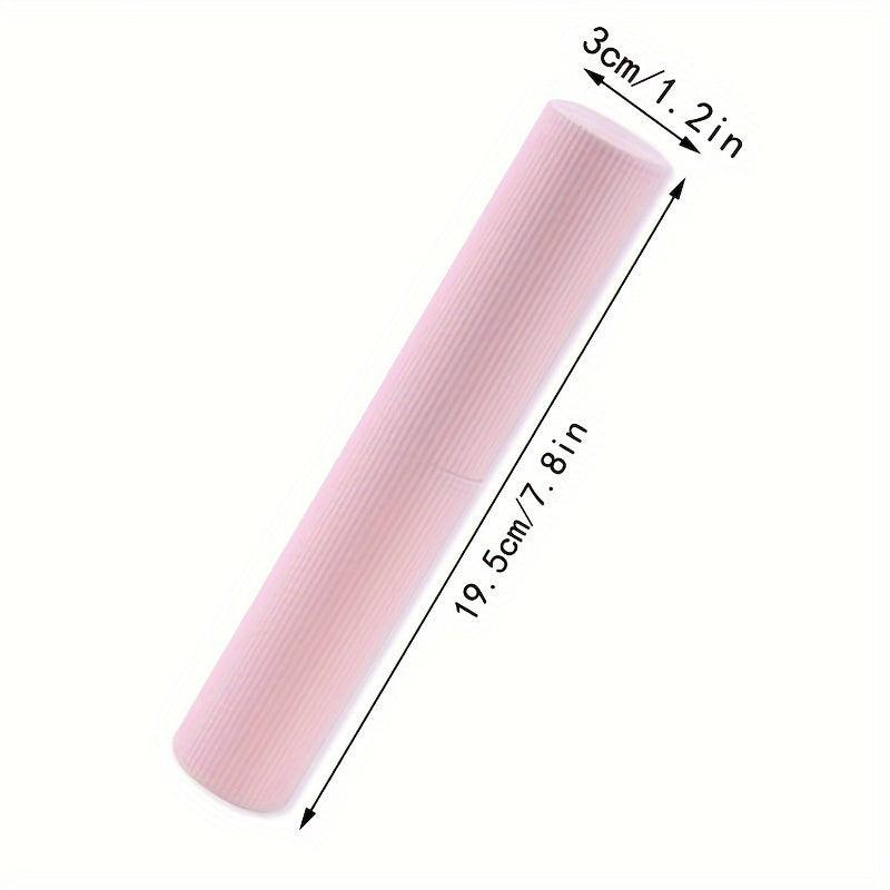 3pcs Travel Toothbrush Storage Case Portable Holder Cup