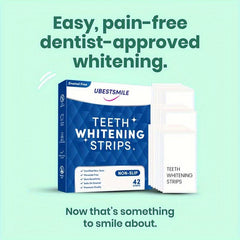Teeth Whitening Strips Non Sensitive Brighten Tooth Bleaching