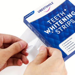Teeth Whitening Strips Non Sensitive Brighten Tooth Bleaching
