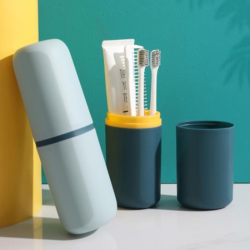 1pc Travel Toothbrush Case Portable Toothbrush Toothpaste Box