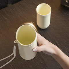 Portable Toothbrush Storage Container Box & Gargle Cup