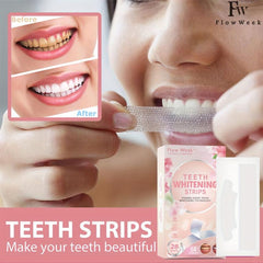 Teeth Whitening Strips Non Sensitive Set - Brighten & Bleach Teeth
