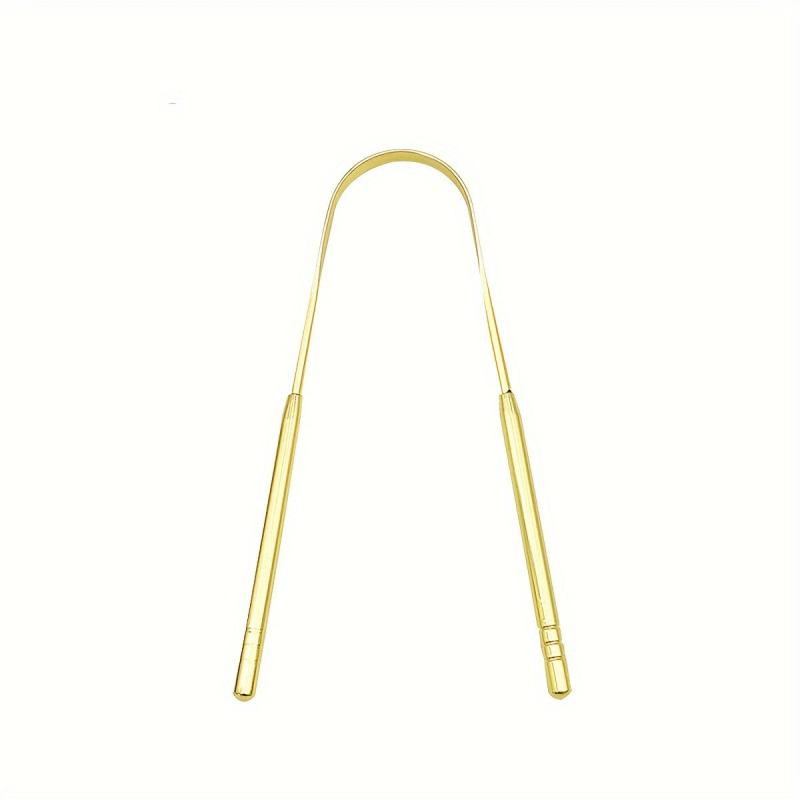 1pc Stainless Steel Tongue Scraper for Oral Care