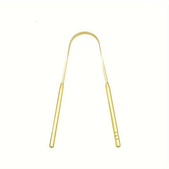 1pc Stainless Steel Tongue Scraper for Oral Care
