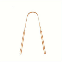 1pc Stainless Steel Tongue Scraper for Oral Care