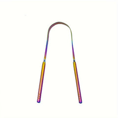 1pc Stainless Steel Tongue Scraper for Oral Care