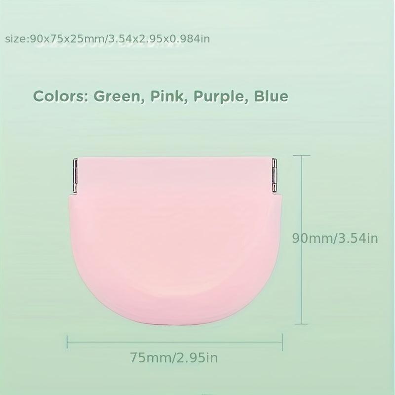 Silicone Denture Braces Bath Case Cup Box Holder Cleaner with Vent Holes