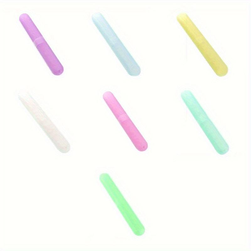 5pcs Toothbrush Storage Case Portable Travel Mouthwash Brushing Cup