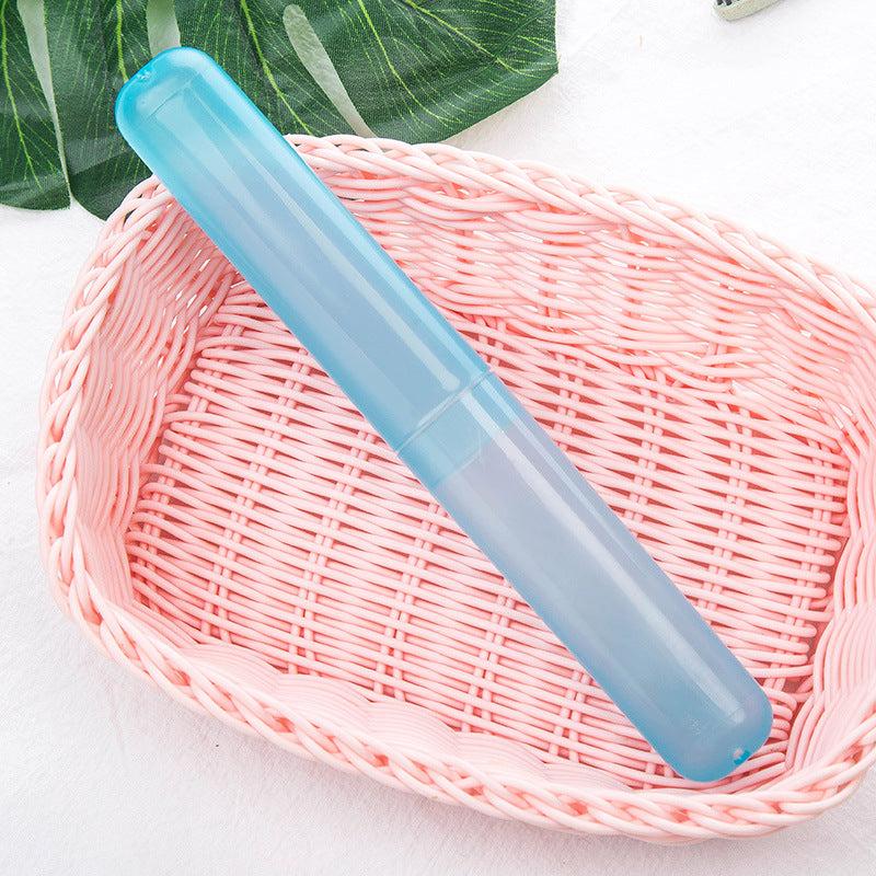 Portable Travel Toothbrush Storage Box Holder Toothpaste Container for Trip