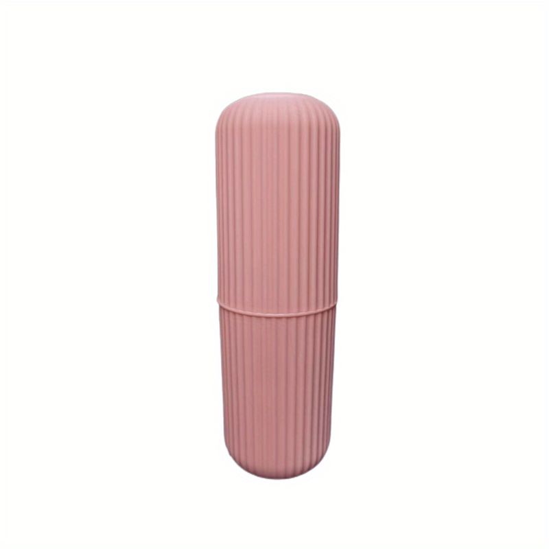Portable Toothbrush Set with Rinse Cup & Toothpaste Cartridge Box
