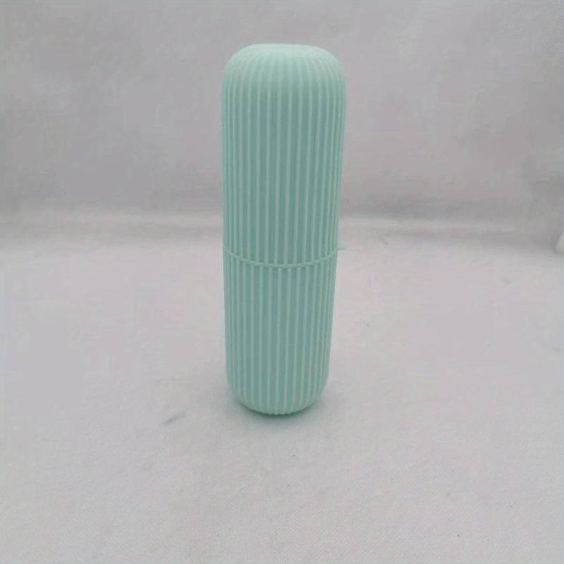 Portable Toothbrush Set with Rinse Cup & Toothpaste Cartridge Box