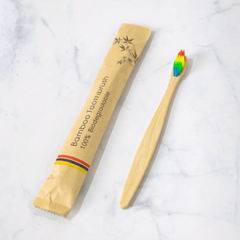Bamboo Biodegradable Toothbrush Eco Friendly Manual Wooden Handle Soft Bristles
