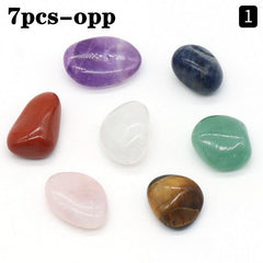 Natural Crystal Stones Set Chakras Gemstone Healing Stone Yoga Balance Energy