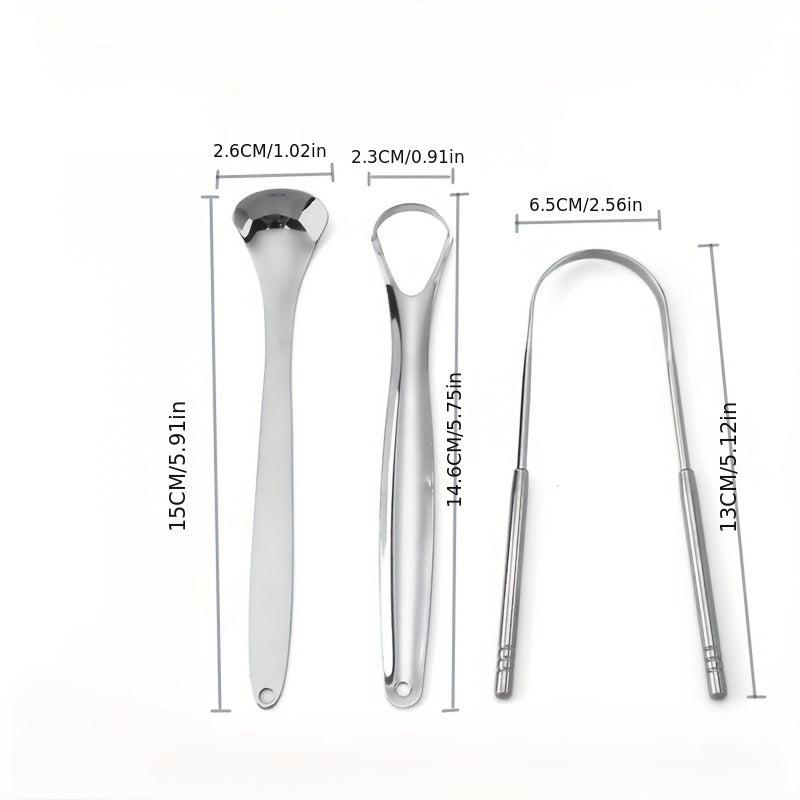 Stainless Steel Tongue Scraper Oral Care Tools