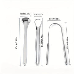 Stainless Steel Tongue Scraper Oral Care Tools
