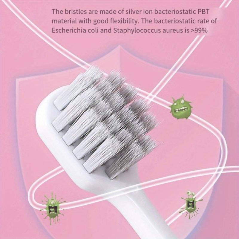4pcs Soft Manual Toothbrushes For Sensitive Teeth Gums