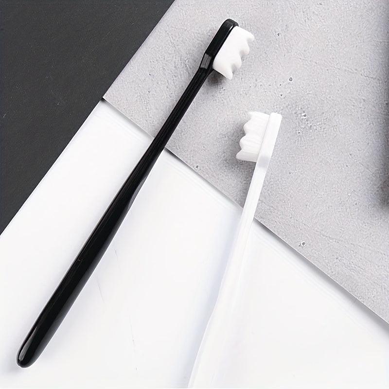 Ultra Soft Toothbrush Smooth Wavy Bristles Oral Care Cleaning Adults Travel
