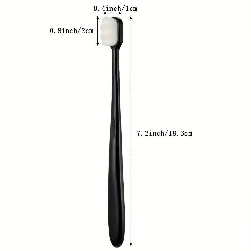 Ultra Soft Toothbrush Smooth Wavy Bristles Oral Care Cleaning Adults Travel