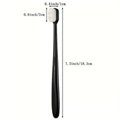 Ultra Soft Toothbrush Smooth Wavy Bristles Oral Care Cleaning Adults Travel