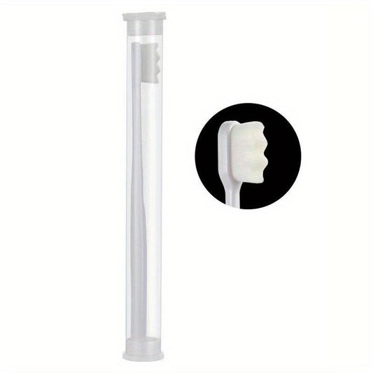 Ultra Soft Toothbrush Smooth Wavy Bristles Oral Care Cleaning Adults Travel