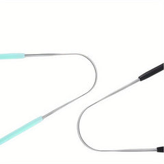 Stainless Steel Tongue Scraper Bad Breath Oral Care Tool