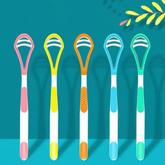 2pcs Tongue Scraper Reduce Bad Breath Oral Care
