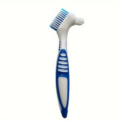 2pcs Denture Cleaning Brush Hard Denture Brush Oral Care Toothbrush