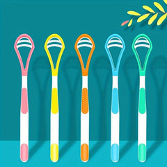 1pc 5pcs Tongue Scraper Reduce Bad Breath Oral Care silicone Tongue Cleaners