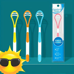 1pc 5pcs Tongue Scraper Reduce Bad Breath Oral Care silicone Tongue Cleaners
