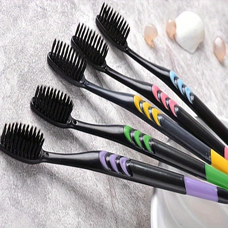 Soft Filament ToothBrush Non Slip Handle Easy Remover For Adults