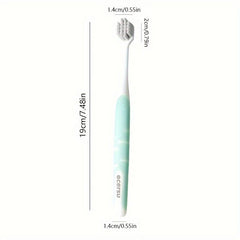 4 Pack Couple's Soft Toothbrushes For Deep Oral Care Adults