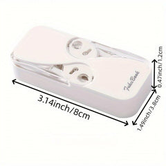 Portable Dental Floss Case & Picks Dispenser, 12 Sticks, Travel Organizer