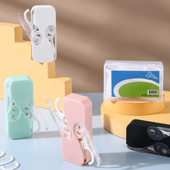 Portable Dental Floss Case & Picks Dispenser, 12 Sticks, Travel Organizer
