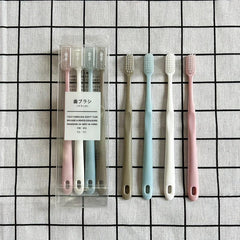 Colorful Soft Toothbrushes for Deep Oral Care, Set of 4