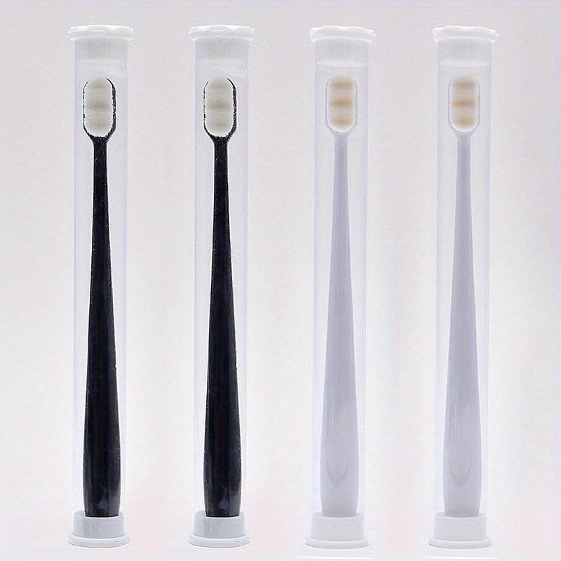 4pcs Soft Manual Toothbrushes with Soft Bristles for Sensitive Teeth Gums