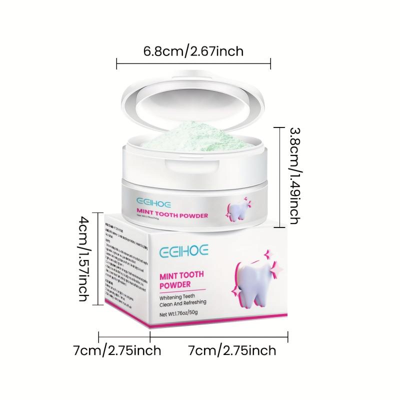 Mint Teeth Whitening Powder Teeth Polishing Deep Cleaning Powder