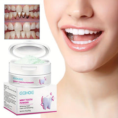 Mint Teeth Whitening Powder Teeth Polishing Deep Cleaning Powder