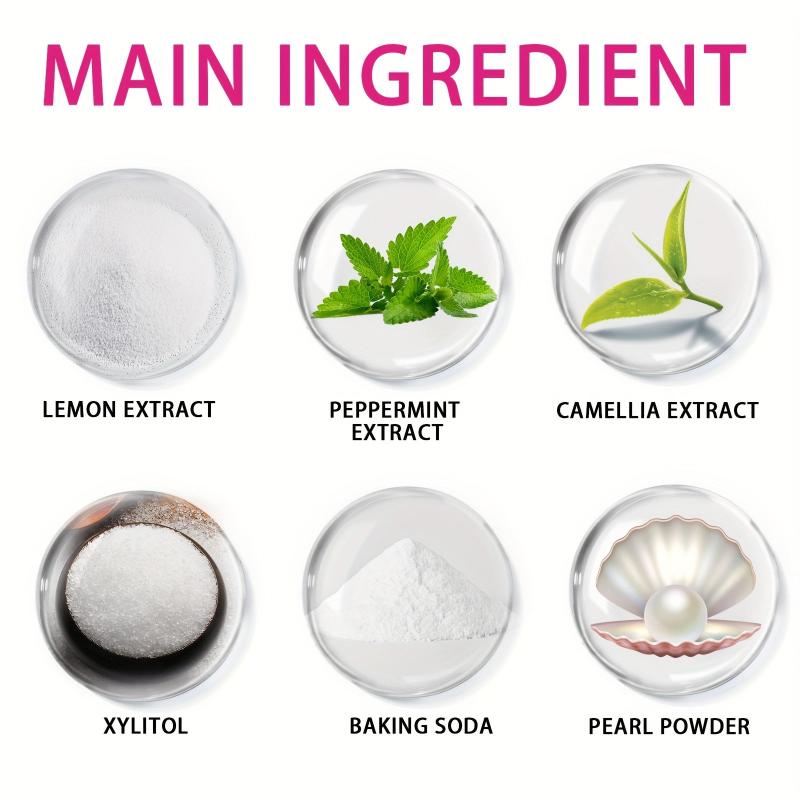 Mint Teeth Whitening Powder Teeth Polishing Deep Cleaning Powder