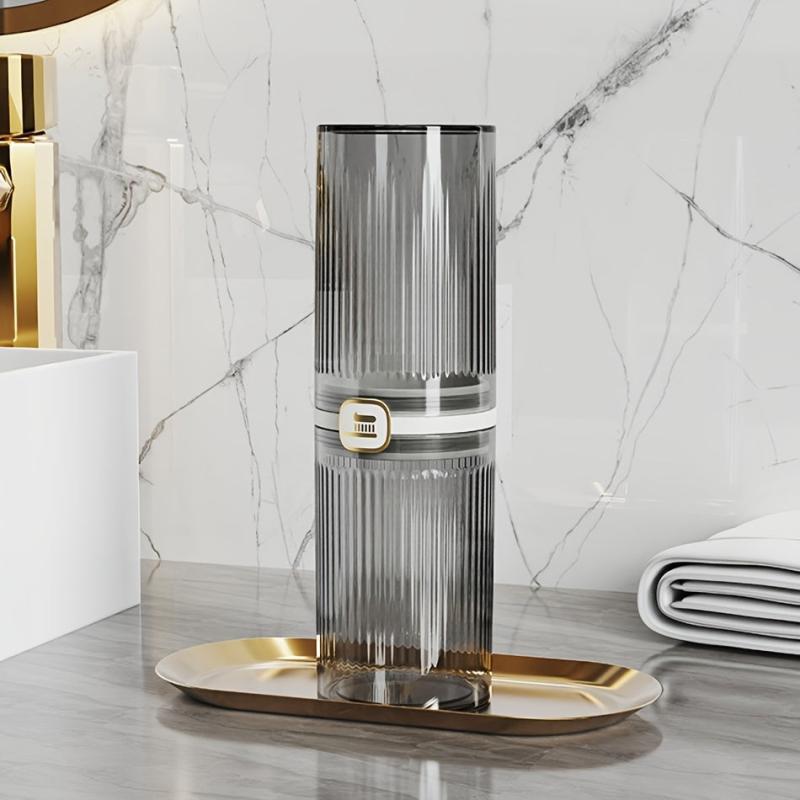Travel Toothbrush Storage Box Gargle Cup Holder