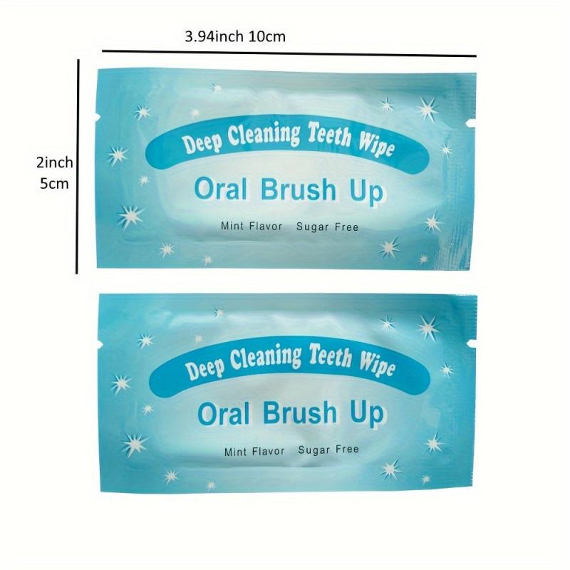 10pcs Disposable Teeth Wipe for Oral Health