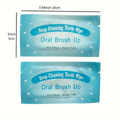 10pcs Disposable Teeth Wipe for Oral Health