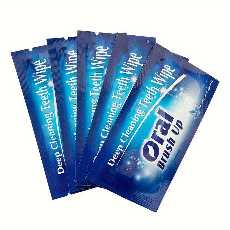 10pcs Disposable Teeth Wipe for Oral Health