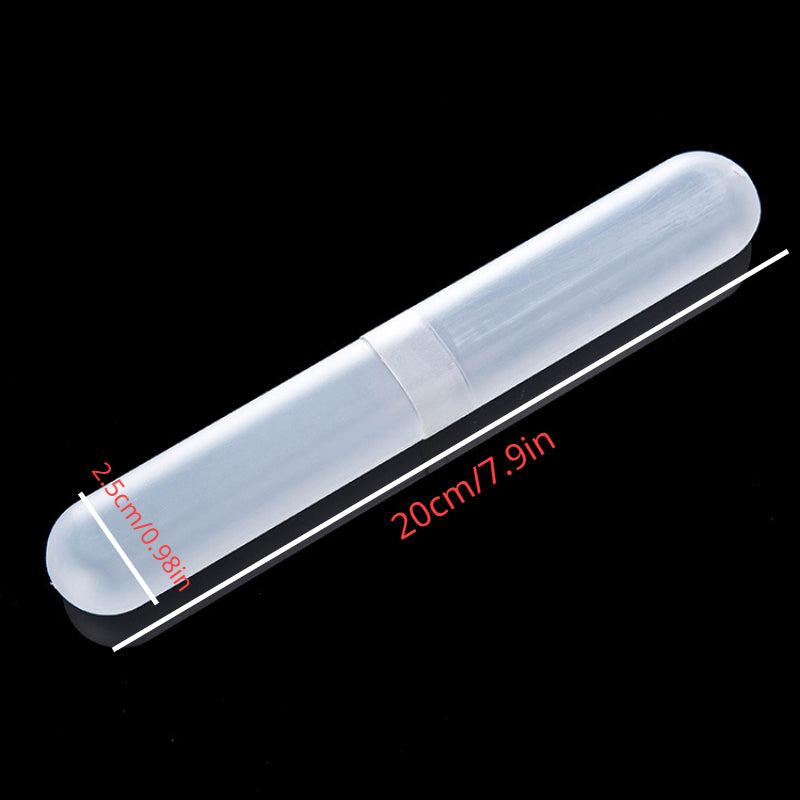 2pcs Portable Toothbrush Box Cup Multifunctional Travel Containers